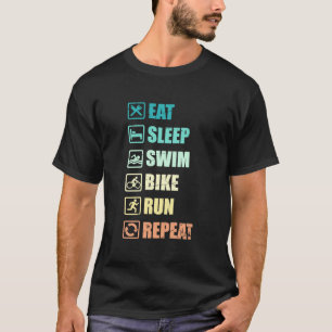 Running - Funny Hobby Triathlete Sports Triathlon T Shirt