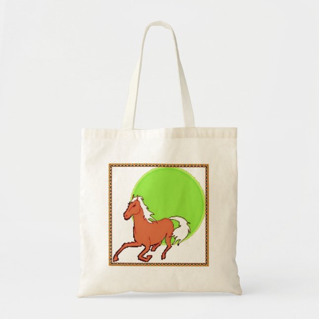 Running Horse Bag Tygkasse (Framsidan)