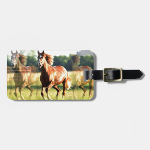 Running Horse Bagagebricka