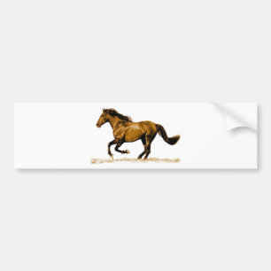 Running Horse Bildekal