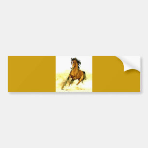 Running Horse Bildekal