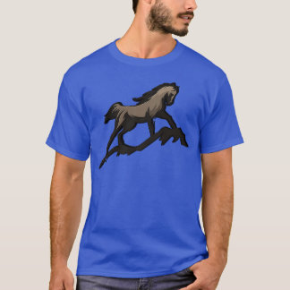 RUNNING HORSE-familjen T Shirt