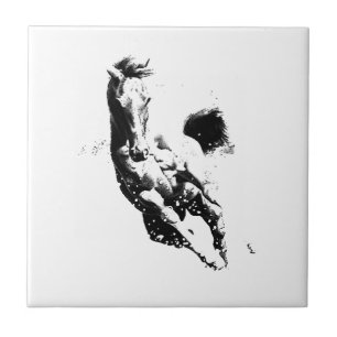 Running Horse Kakelplatta