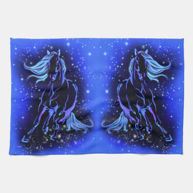 Running Horse Kitchen Towel Kökshandduk (Horisontell)