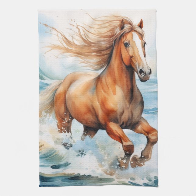 Running Horse Kökshandduk (Vertikal)
