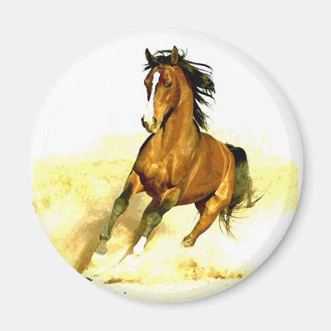 Running Horse Magnet (Framsidan)