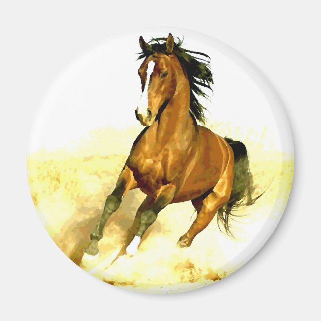 Running Horse Magnet (Framsidan)
