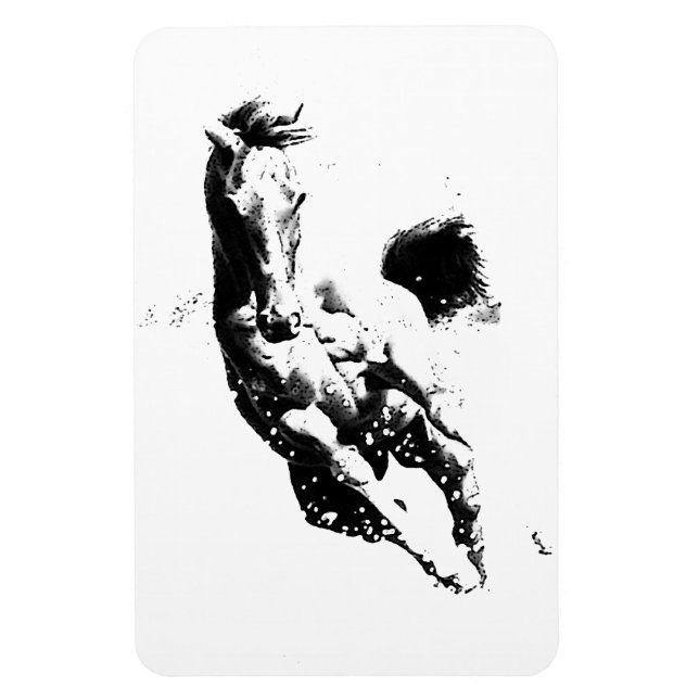 Running Horse Magnet (Vertikal)