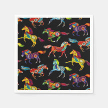 Running Horse Papper Napkins
