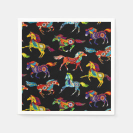 Running Horse Papper Napkins Pappersservett