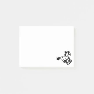 Running Horse Post-it Block