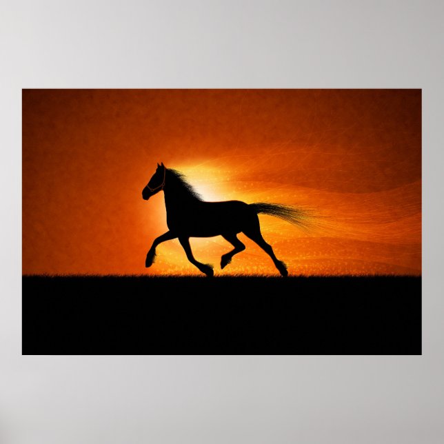 Running Horse Poster (Framsidan)