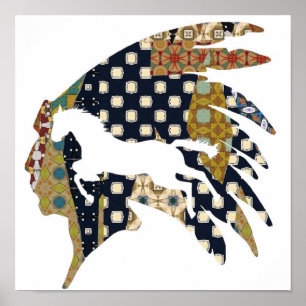 Running Horse Poster