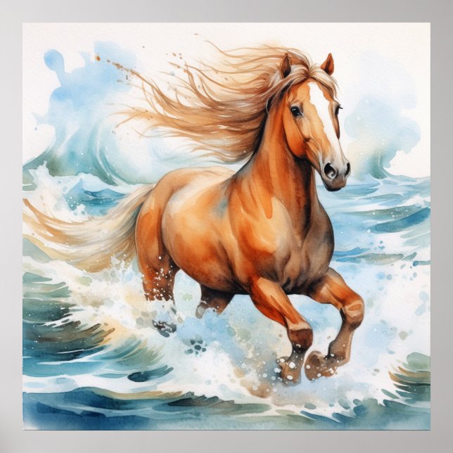 Running Horse Poster (Framsidan)