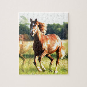 Running Horse Pussel