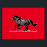 Running Horse Red Grått Pop Art Poster<br><div class="desc">Frihetssamtal - Köra Vild Horse Poster Skriv ut - Horse Power Nature Animational Inspirational Motivational Poster - Pop Art Animal Image Artwork</div>
