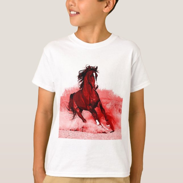 Running Horse T-shirt (Framsida)
