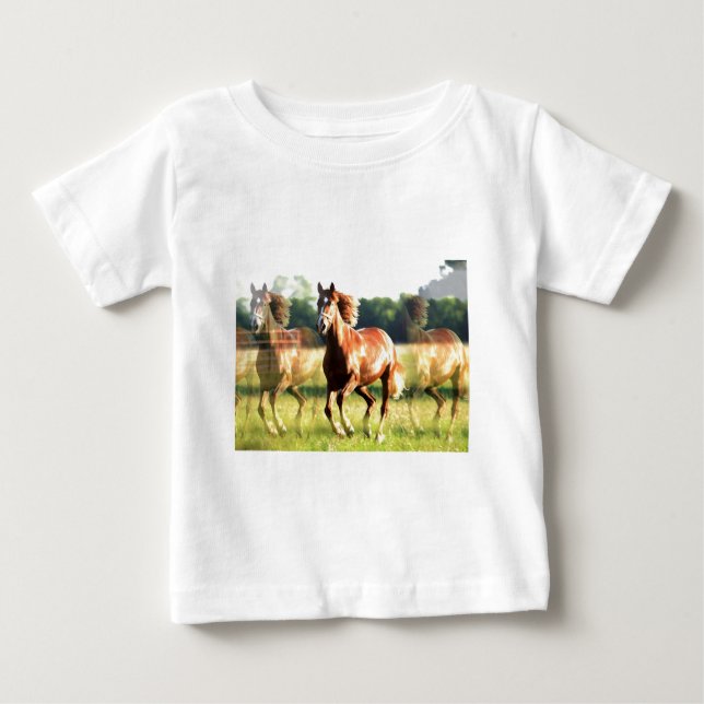 Running Horse T Shirt (Framsida)