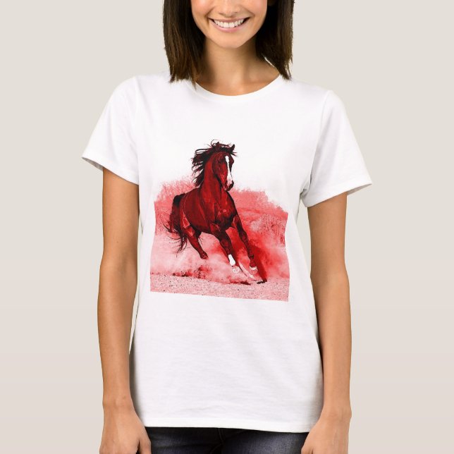 Running Horse T-shirt (Framsida)