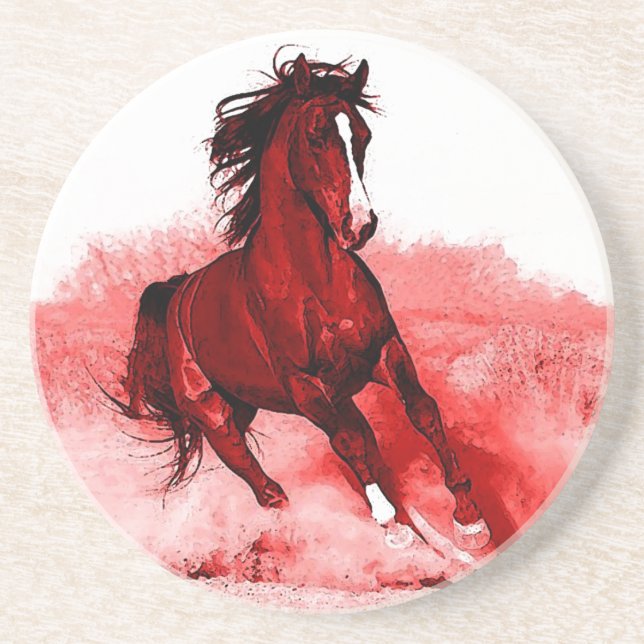 Running Horse Underlägg (Framsidan)