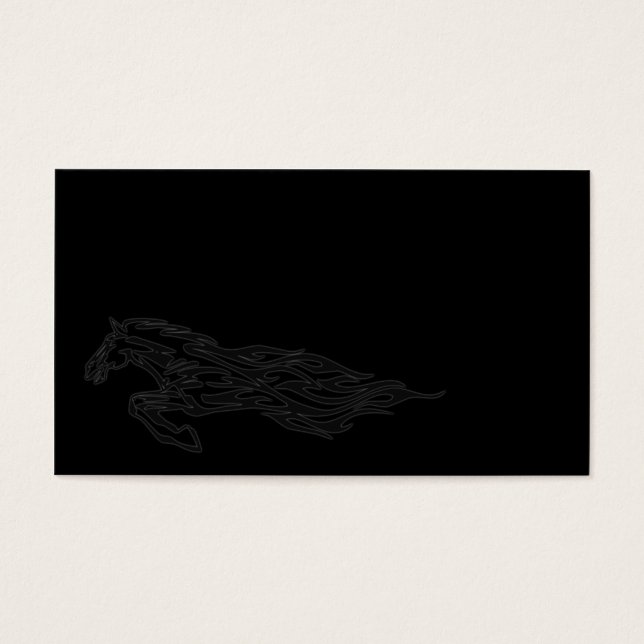 Running Horse Visitkort (Framsidan)