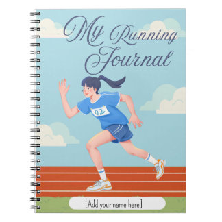 Running Journal | Personalized Fitness Tracker Anteckningsbok