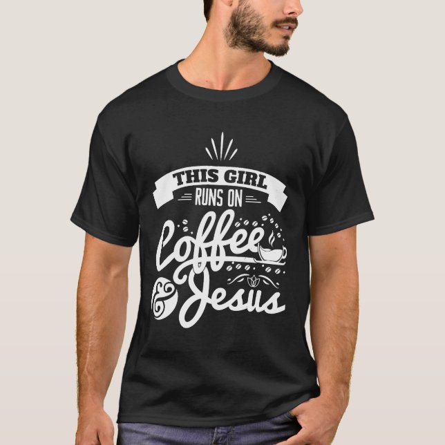 Running - Kvinnors Springa på kaffe och jobb T Shirt (Framsida)