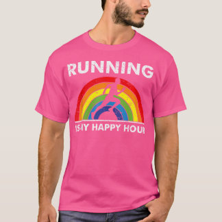 Running Lover Gay Pride Lgbtq Flagga Färger Regnbå T Shirt