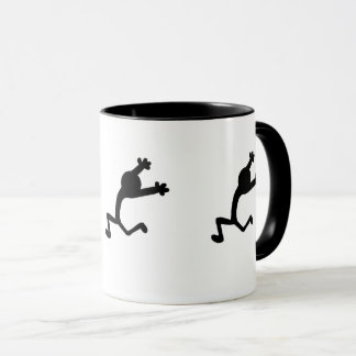 Running Man Mugg
