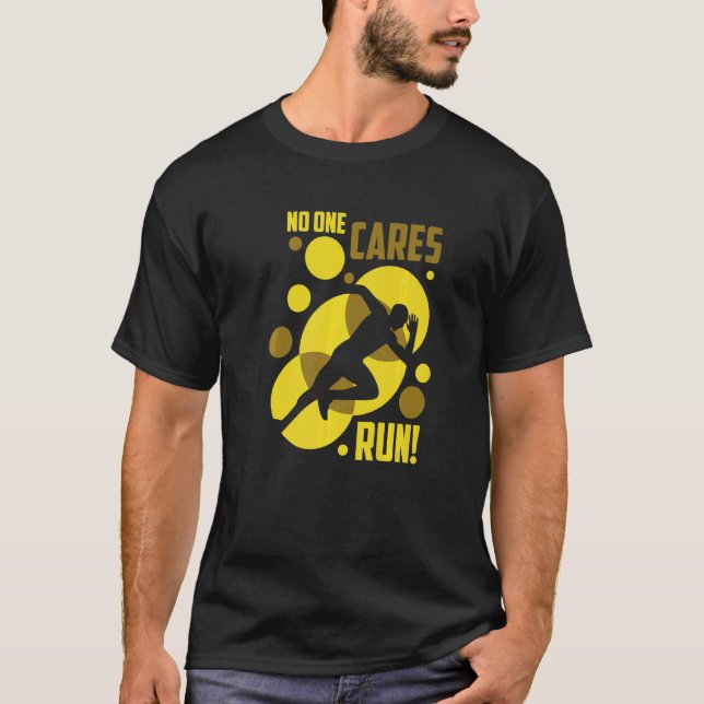 Running  Marathon Runner Love Trail Training Runni T Shirt (Framsida)