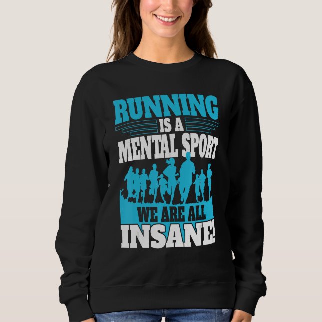 Running men Marathoner Runner Coach XC Running T Shirt (Framsida)