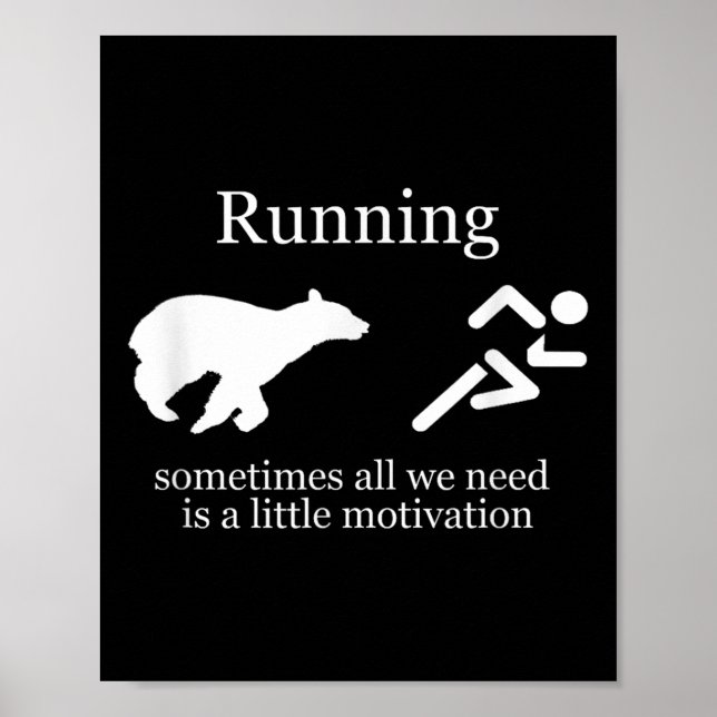 Running. Motivation  Poster (Framsidan)