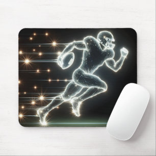 Running Neon Football Player Musmatta