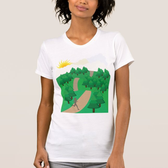 Running Outdoors T Shirt (Framsida)