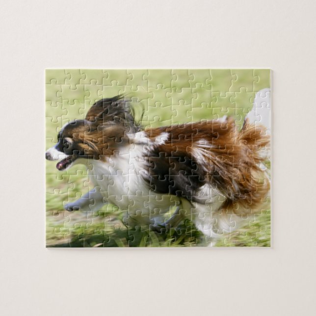 Running Papillon Pussel (Horisontell)