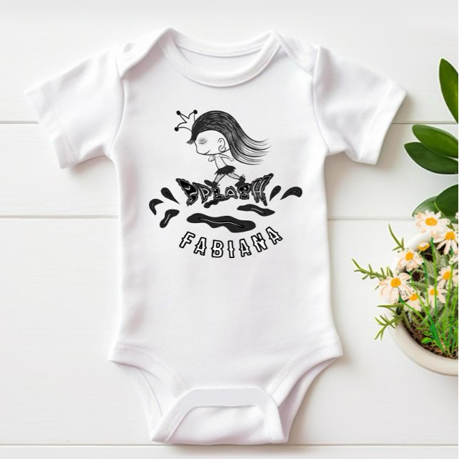 Running princess baby T-Shirt (Skapare uppladdad)