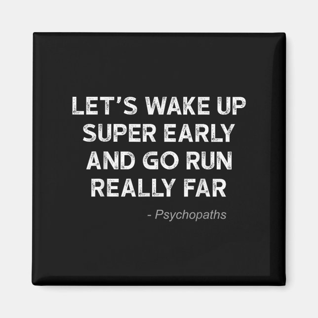 Running Quotes For Distance Runners Running Team I Magnet (Framsidan)