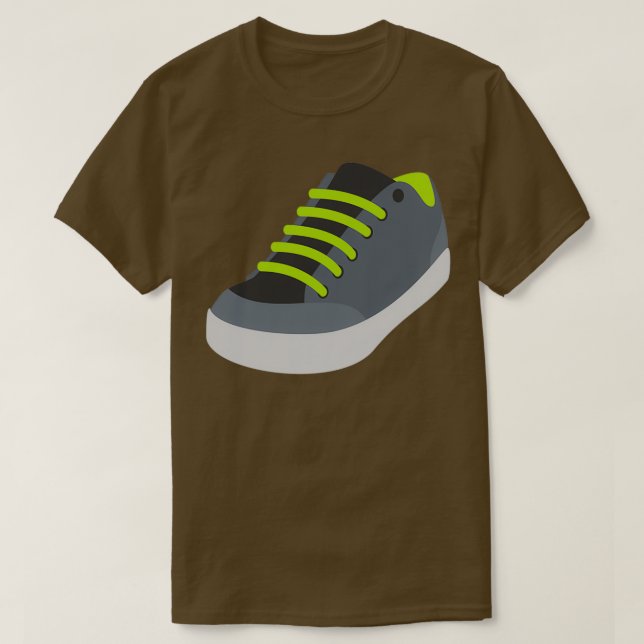 Running Shoe Athletic Shoe Springer Sneaker Tennis T Shirt (Design framsida)