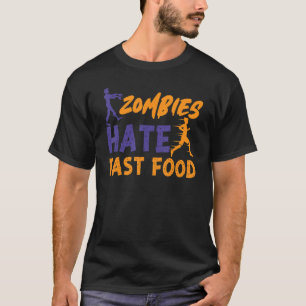 Running Springer Halva Marathon Zombie Zombies Hat T Shirt