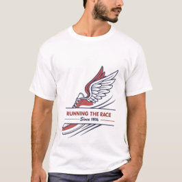 Running the Race Since 1976 Black History Month Tr T Shirt