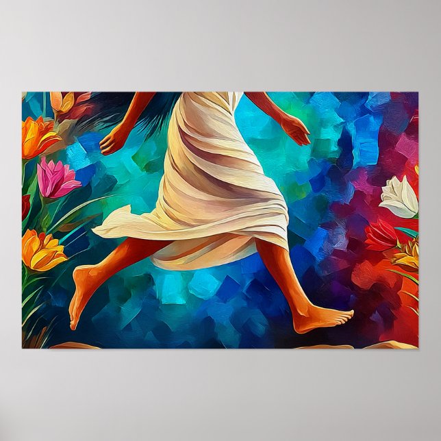 Running to Tell the Good News Poster (Framsidan)