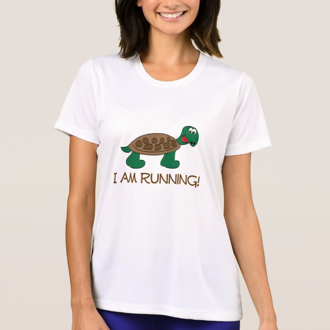 Running Tortoise Tee Shirt (Framsida)