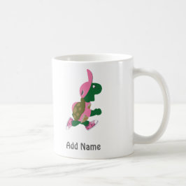 Running Turtle Personalize Kaffemugg