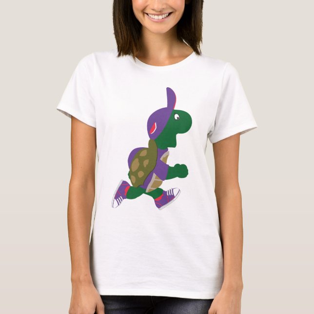 Running Turtle T-shirt (Framsida)