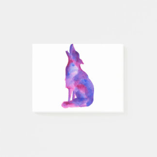 Running with the wolves post-it block
