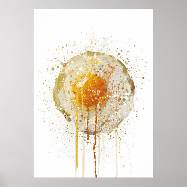 Runny Egg Poster (Framsidan)