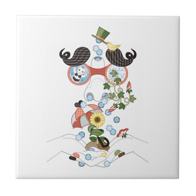 Runny nose of grace (remake) kakelplatta (Framsidan)