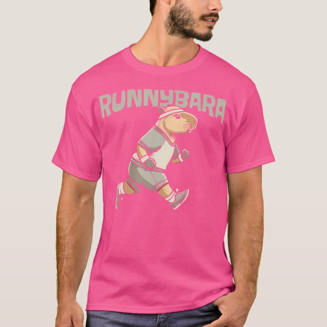 Runnybara Joggare Springa Jogger Springer Running  T Shirt (Framsida)