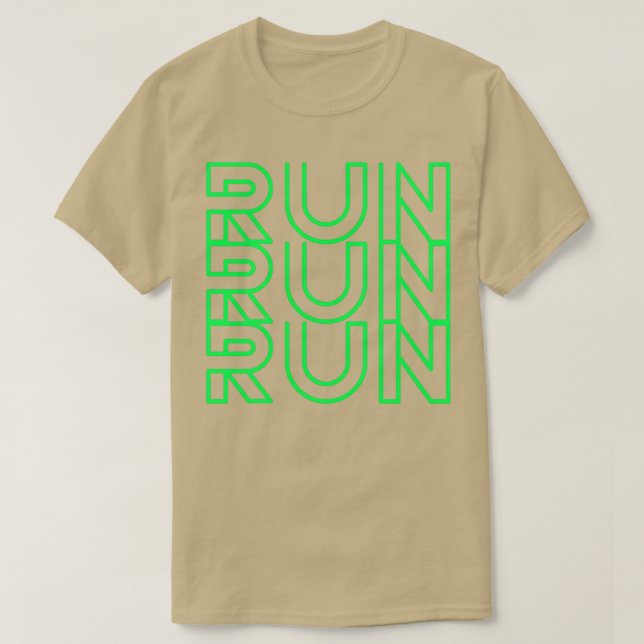 Runrunrun T Shirt (Design framsida)