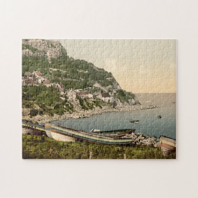 Runswick fjärd II, Whitby, Yorkshire, England Pussel (Horisontell)